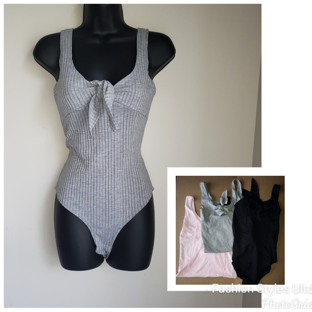 Tie front bodysuit